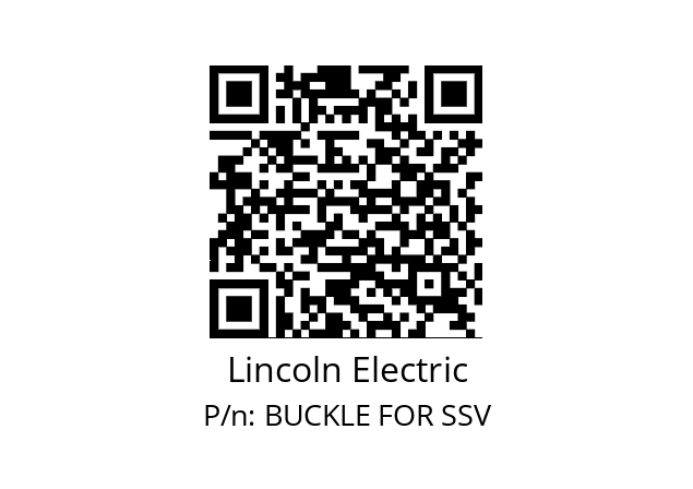   Lincoln Electric BUCKLE FOR SSV