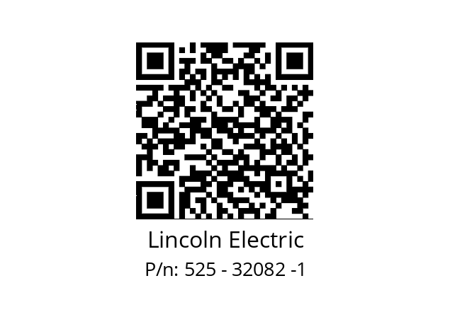   Lincoln Electric 525 - 32082 -1