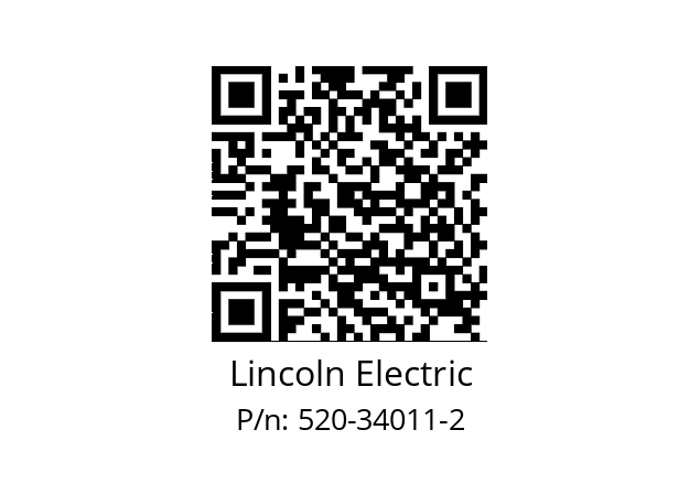   Lincoln Electric 520-34011-2