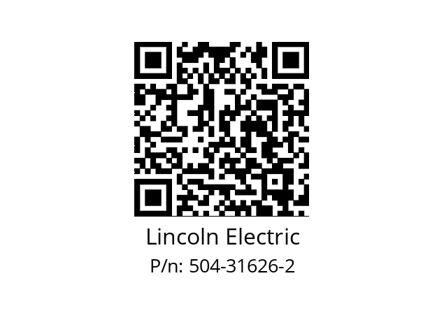   Lincoln Electric 504-31626-2