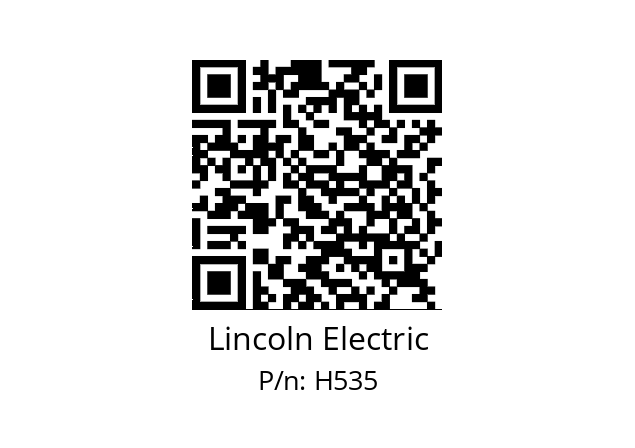   Lincoln Electric H535