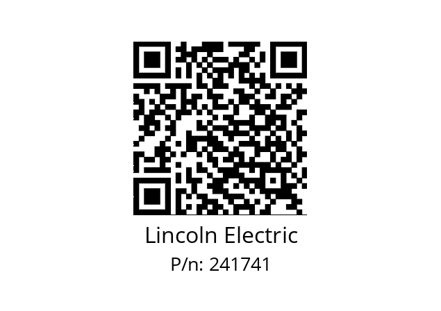   Lincoln Electric 241741