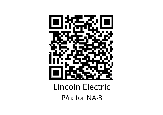   Lincoln Electric for NA-3