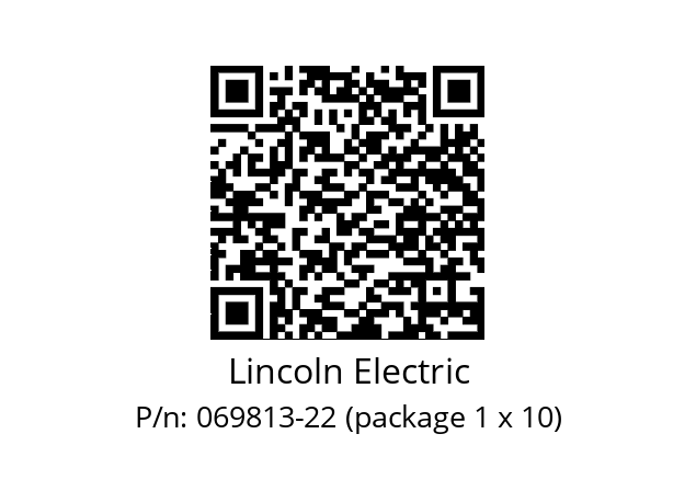   Lincoln Electric 069813-22 (package 1 x 10)