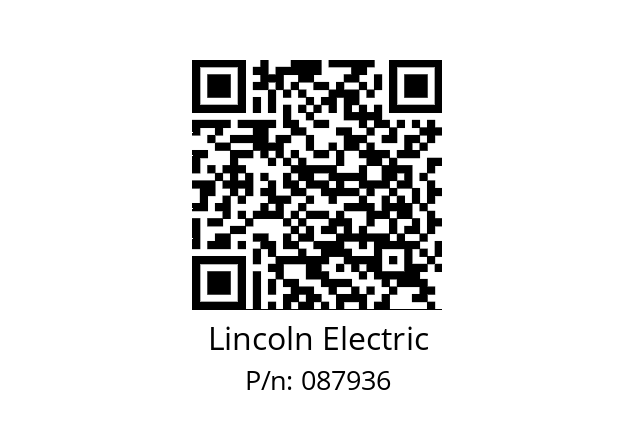   Lincoln Electric 087936