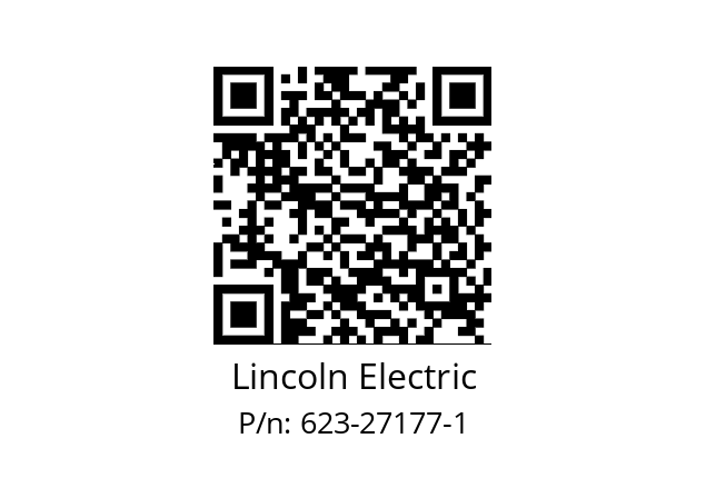   Lincoln Electric 623-27177-1