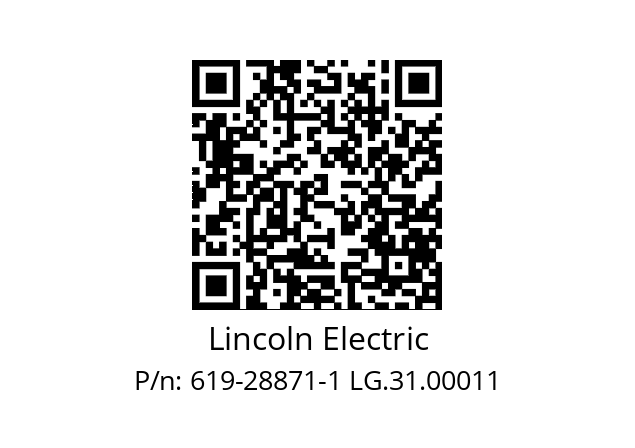   Lincoln Electric 619-28871-1 LG.31.00011