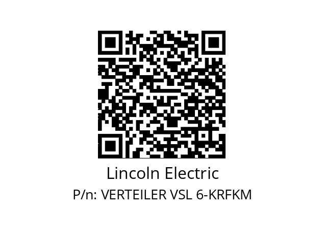   Lincoln Electric VERTEILER VSL 6-KRFKM