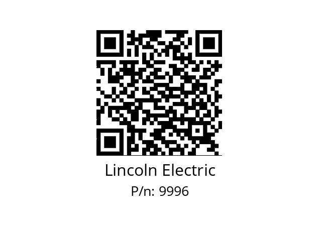   Lincoln Electric 9996