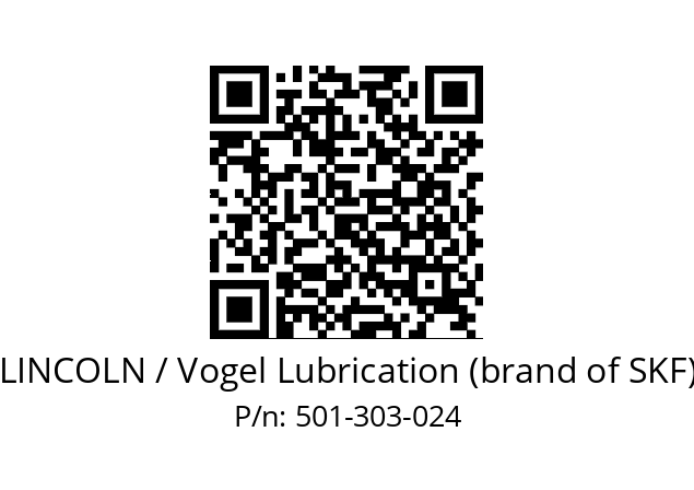   LINCOLN / Vogel Lubrication (brand of SKF) 501-303-024