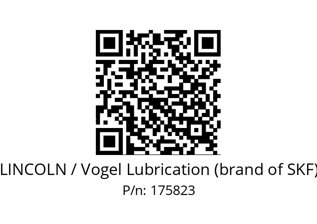   LINCOLN / Vogel Lubrication (brand of SKF) 175823