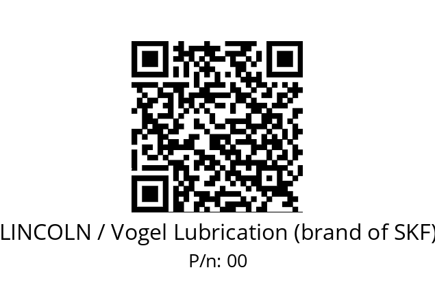   LINCOLN / Vogel Lubrication (brand of SKF) 00