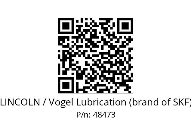   LINCOLN / Vogel Lubrication (brand of SKF) 48473