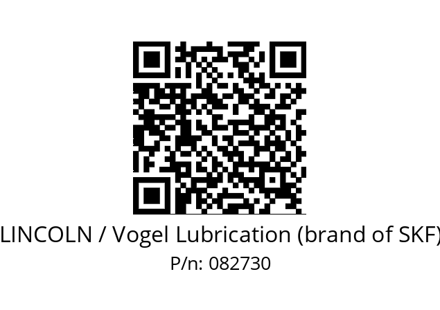   LINCOLN / Vogel Lubrication (brand of SKF) 082730