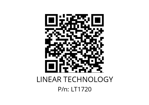   LINEAR TECHNOLOGY LT1720