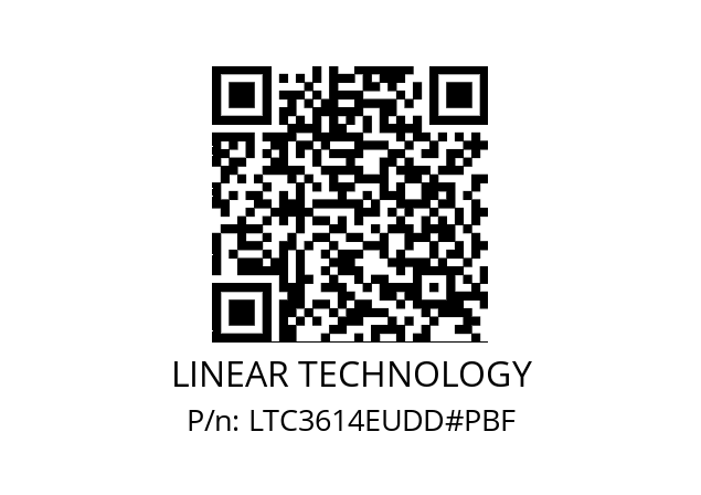   LINEAR TECHNOLOGY LTC3614EUDD#PBF