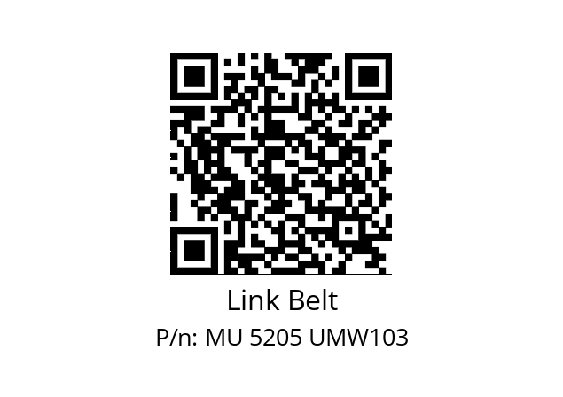   Link Belt MU 5205 UMW103