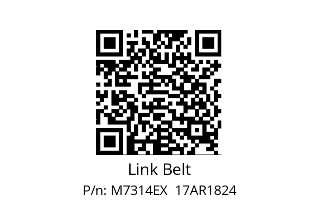   Link Belt M7314EX  17AR1824