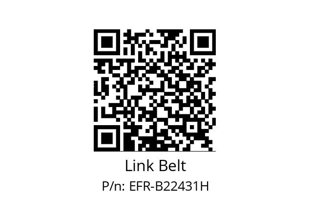   Link Belt EFR-B22431H