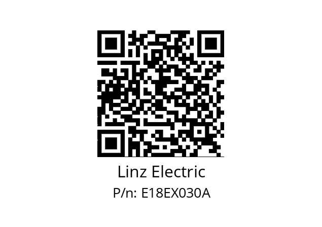   Linz Electric E18EX030A