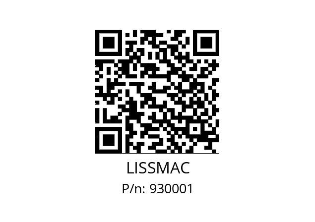   LISSMAC 930001