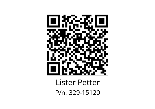   Lister Petter 329-15120