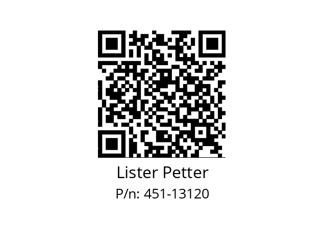   Lister Petter 451-13120