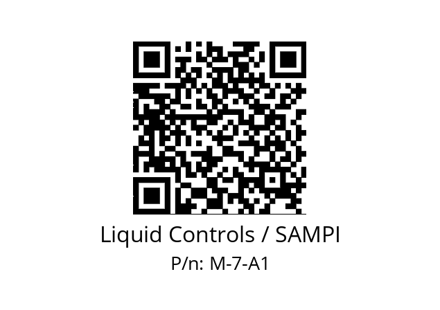   Liquid Controls / SAMPI M-7-A1