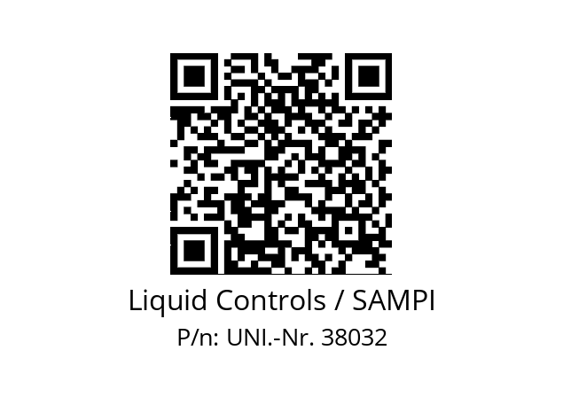   Liquid Controls / SAMPI UNI.-Nr. 38032