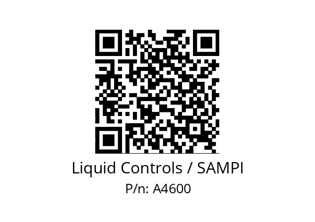   Liquid Controls / SAMPI A4600