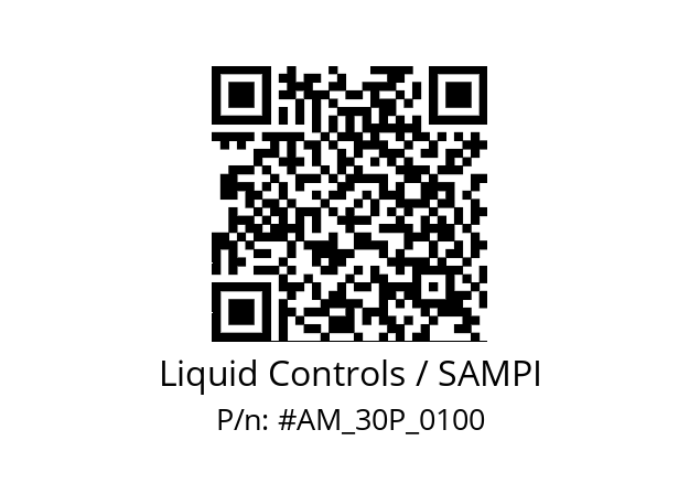   Liquid Controls / SAMPI #AM_30P_0100