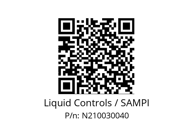   Liquid Controls / SAMPI N210030040