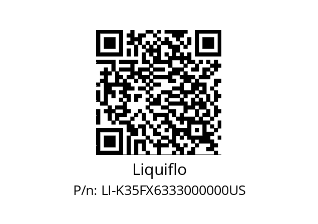   Liquiflo LI-K35FX6333000000US