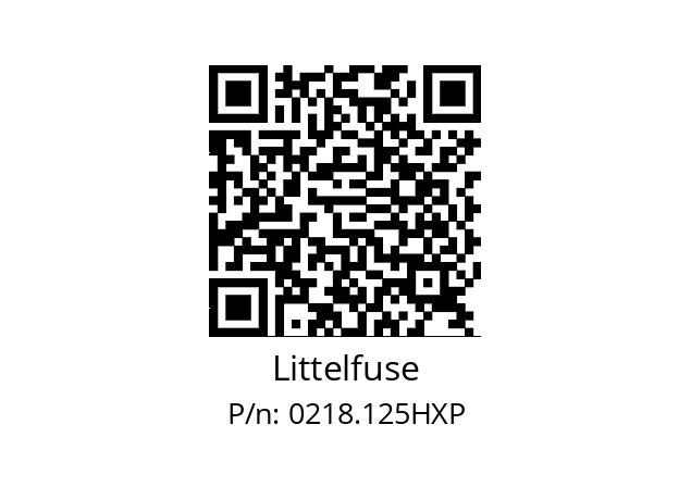   Littelfuse 0218.125HXP