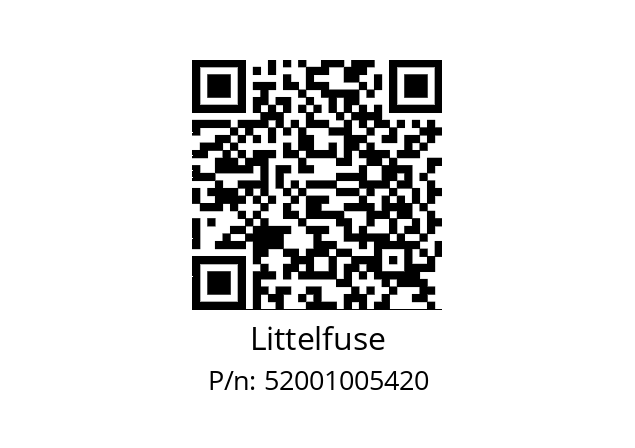   Littelfuse 52001005420