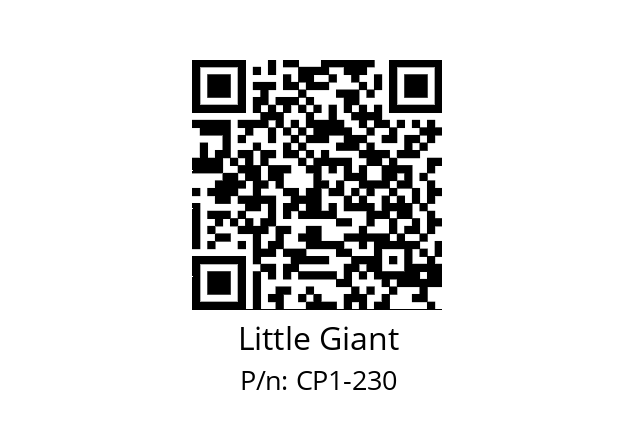   Little Giant CP1-230