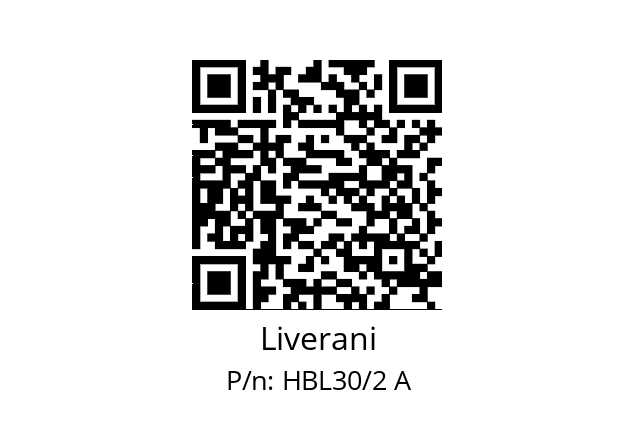   Liverani HBL30/2 A