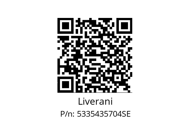   Liverani 5335435704SE