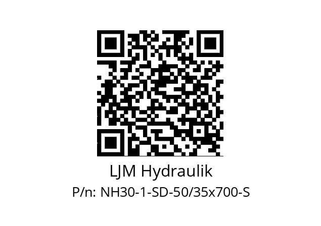   LJM Hydraulik NH30-1-SD-50/35x700-S