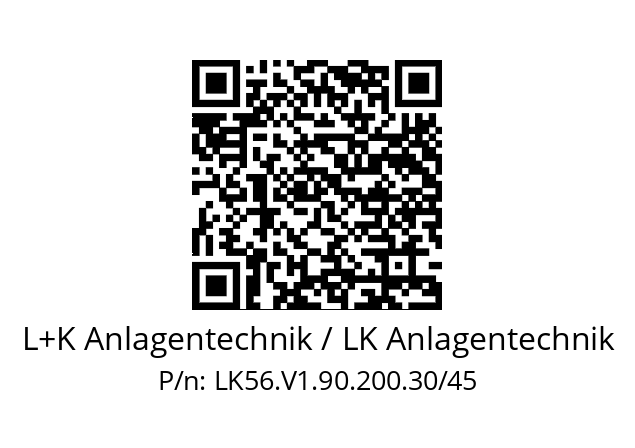   L+K Anlagentechnik / LK Anlagentechnik LK56.V1.90.200.30/45