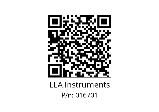   LLA Instruments 016701