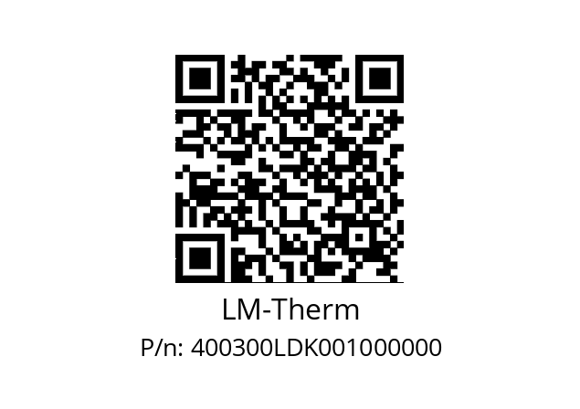   LM-Therm 400300LDK001000000