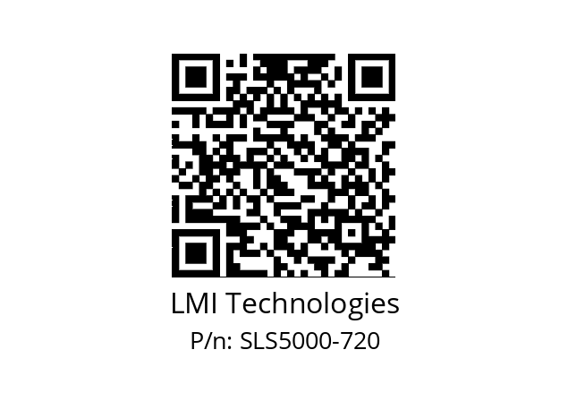   LMI Technologies SLS5000-720