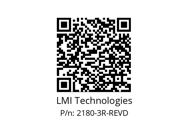  312180D-3R-R-01-T LMI Technologies 2180-3R-REVD