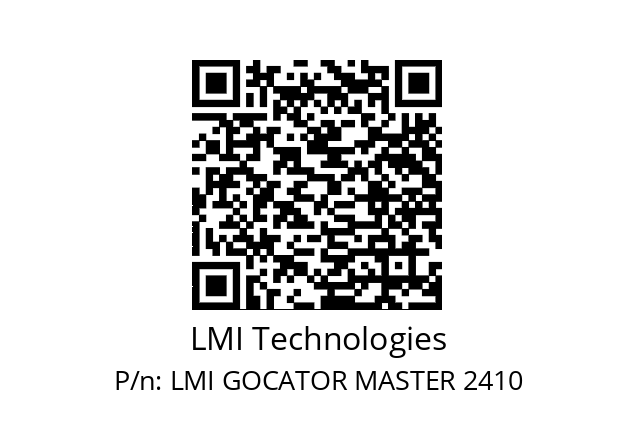   LMI Technologies LMI GOCATOR MASTER 2410