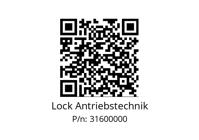   Lock Antriebstechnik 31600000