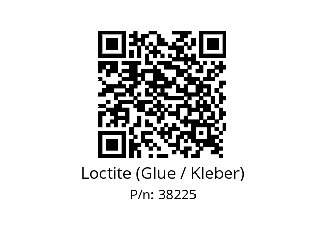   Loctite (Glue / Kleber) 38225