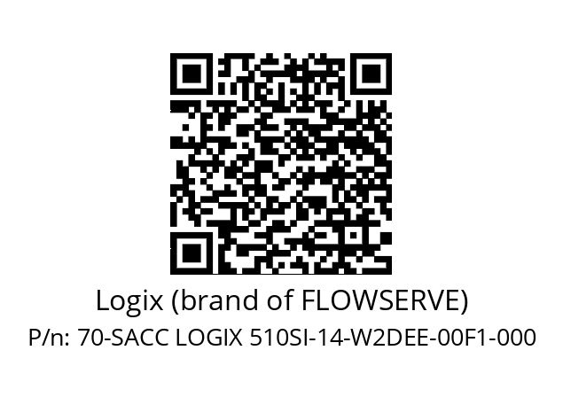   Logix (brand of FLOWSERVE) 70-SACC LOGIX 510SI-14-W2DEE-00F1-000