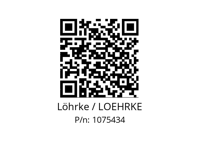   Löhrke / LOEHRKE 1075434