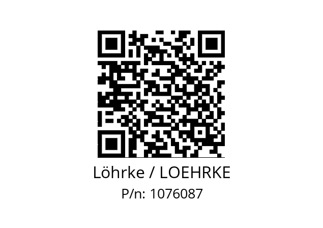   Löhrke / LOEHRKE 1076087